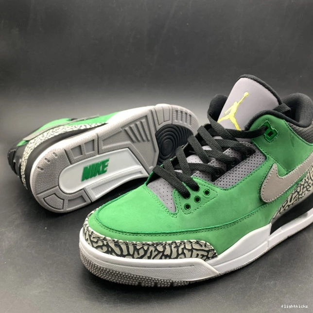 shoes Tinker 3 867493 AJ3 PE Ducks Jordan Oregon Air Retro 0828
